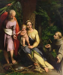 Ruhe auf der Flucht nach Ägypten, ca. 1515